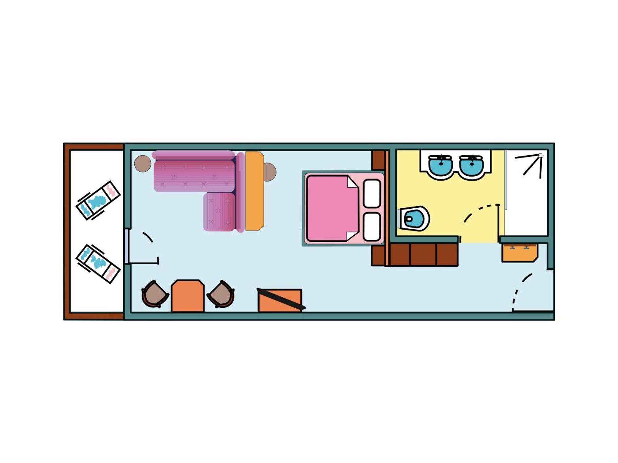 Deluxe Double Room Balcony